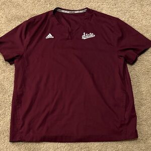 Adidas Men's Maroon State Tee